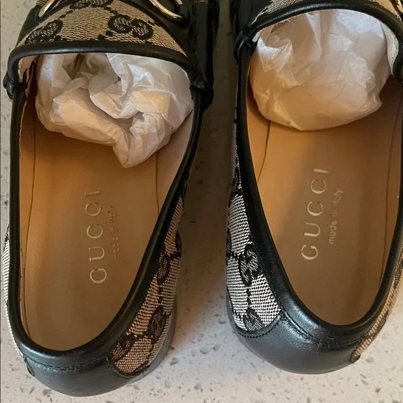 Gucci Patterned Loafers - Picture 7 of 9